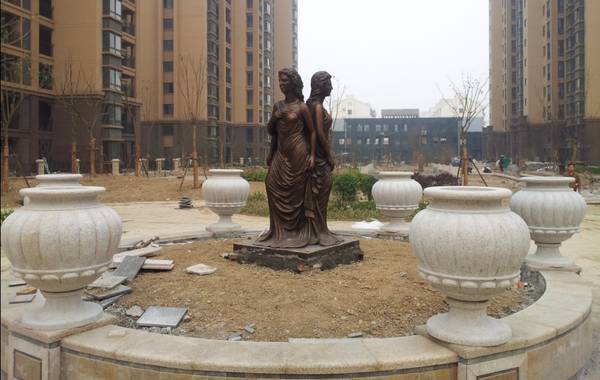 安徽國(guó)購(gòu)集團亳州項目雕塑