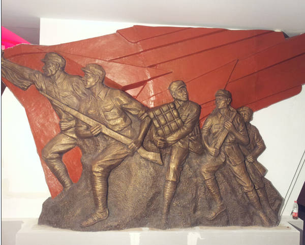 淮南(nán)武警支隊雕塑