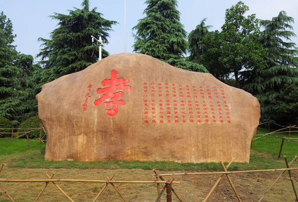 杏花(huā)公園假石