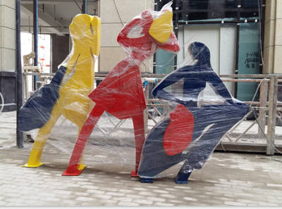 阜陽不(bù)鏽鋼雕塑2