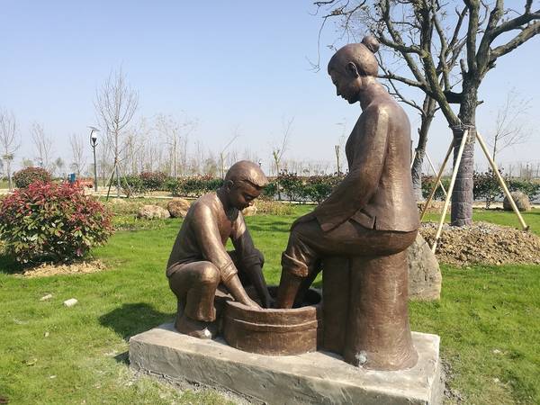 定遠(yuǎn)縣美(měi)好(hǎo)鄉(xiāng)村(cūn)建設雕塑