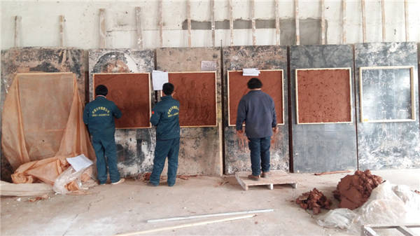 省雕塑院徐院長(cháng)現(xiàn)場(chǎng)指導